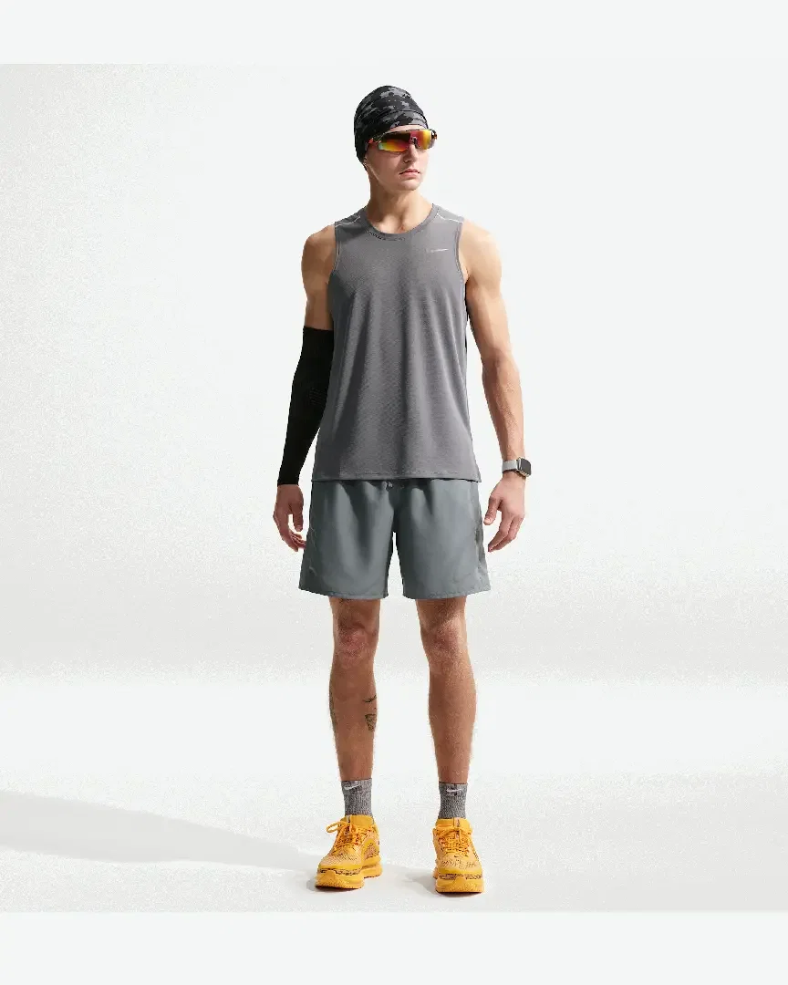 Short avec sous-short intégré 18 cm Dri-FIT Nike Miler Homme