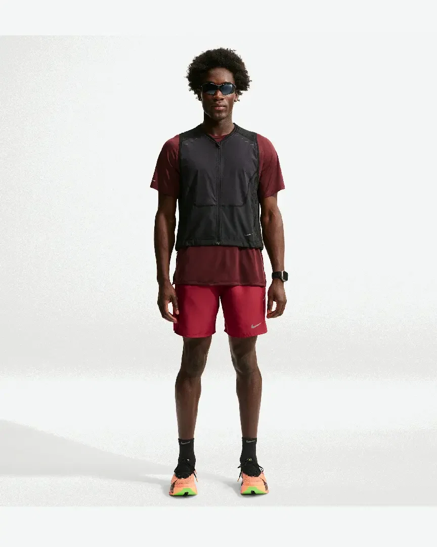 Short avec sous-short intégré 18 cm Dri-FIT Nike Miler Homme