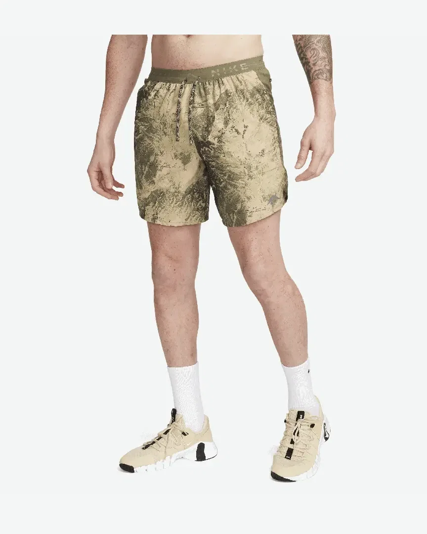 Short avec sous-short intégré 18 cm Dri-FIT Nike Stride Homme