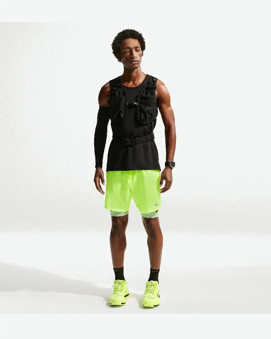 Short avec sous-short intégré 18 cm Dri-FIT Nike Stride Homme
