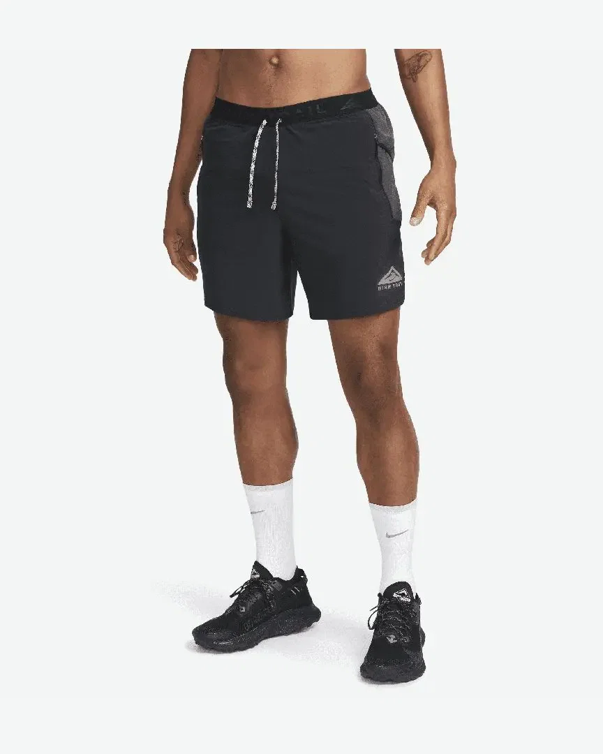 Short de trail avec sous-short intégré 18 cm Nike Trail Second Sunrise Homme