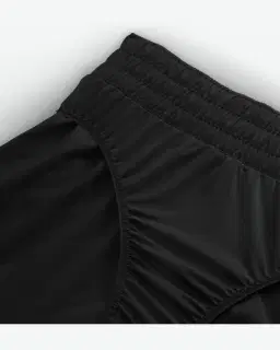 Short Dri-FIT à motif et taille mi-haute avec sous-short intégré Nike One Femme – 4/4