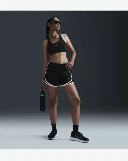 Short Dri-FIT taille mi-haute avec sous-short intégré Nike Tempo Femme – 1/4