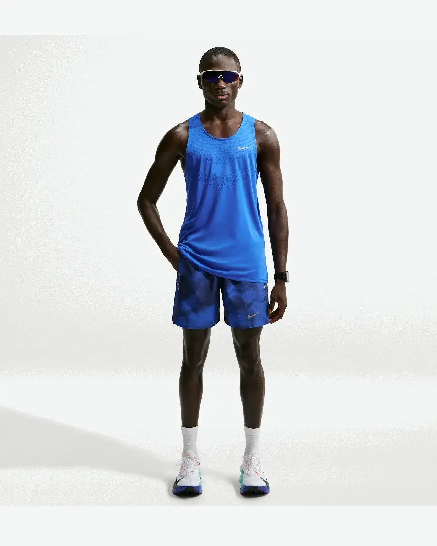 Short avec sous-short intégré 18 cm Dri-FIT Nike Miler Homme