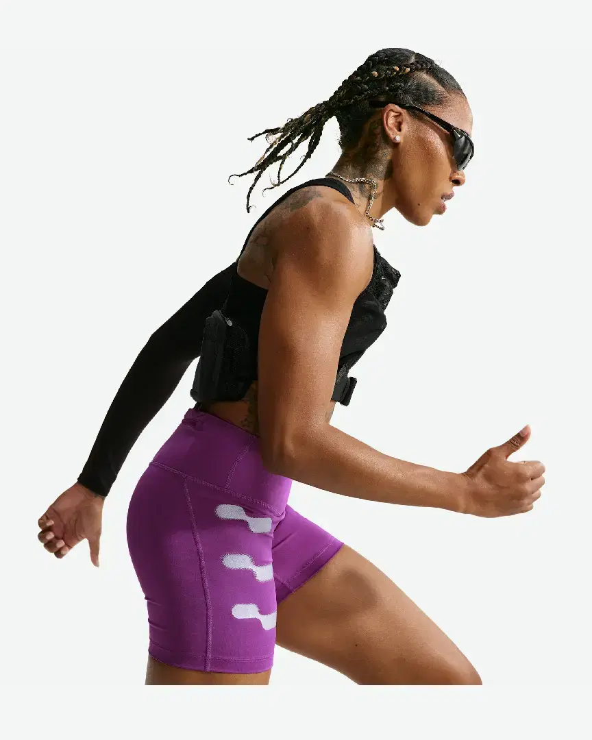 Short Taille Haute Nike Tempo Flash W - IM8023-505 (3) au meilleur prix !