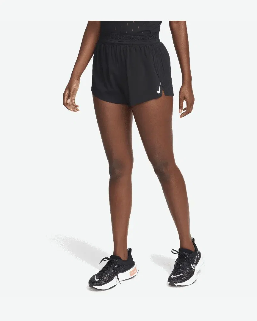 Short taille mi-haute avec sous-short intégré Dri-FIT ADV Nike AeroSwift 8 cm Femme
