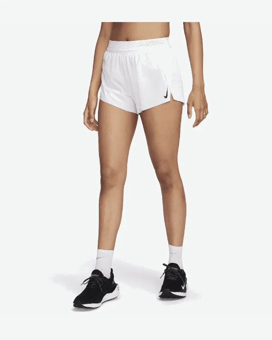 Short taille mi-haute avec sous-short intégré Dri-FIT ADV Nike AeroSwift 8 cm Femme