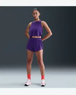 Short taille mi-haute avec sous-short intégré Dri-FIT ADV Nike AeroSwift 8 cm Femme – 1/4