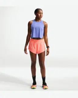 Short taille mi-haute avec sous-short intégré Dri-FIT ADV Nike AeroSwift 8 cm Femme – 1/4