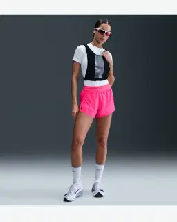 Short taille mi-haute avec sous-short intégré Dri-FIT ADV Nike AeroSwift 8 cm Femme – 1/4