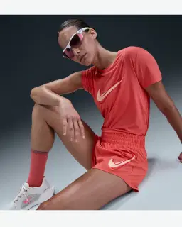 Short taille mi-haute avec sous-short intégré Dri-FIT Nike One Femme – 2/4