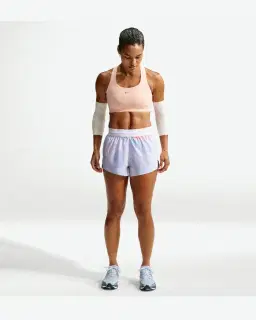 Short taille mi-haute avec sous-short intégré Dri-FIT Nike Swift 6 cm Femme – 1/4