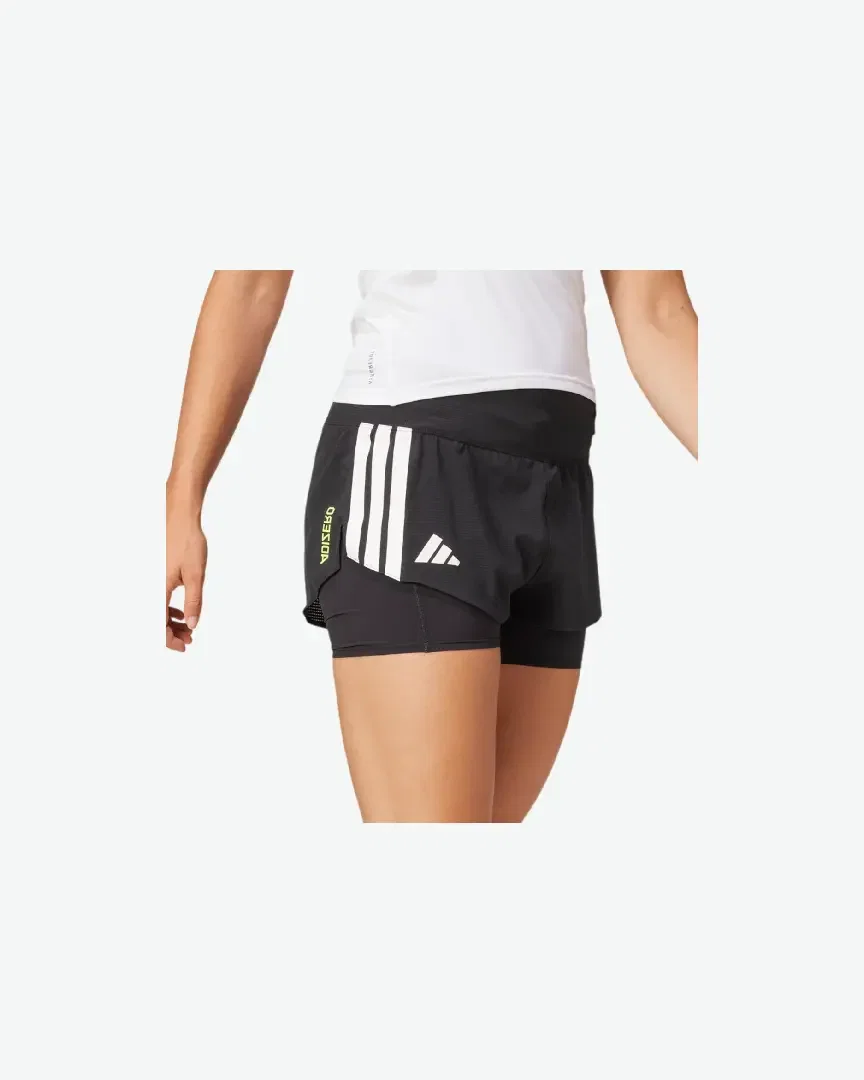 Shorts adidas Adizero 2in1 Femme
