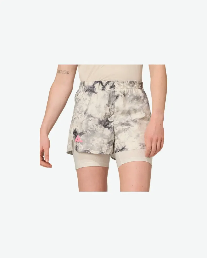 Shorts adidas Own the Run Spray Dye 2in1 Femme