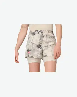 Shorts adidas Own the Run Spray Dye 2in1 Femme – 1/4