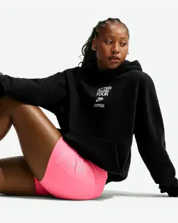 Sweat à capuche oversize Nike Studio Fleece Medium Weight "After Dark Tour" Femme – 3/4