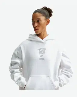 Sweat à capuche oversize Nike Studio Fleece Medium Weight "After Dark Tour" Femme – 1/4