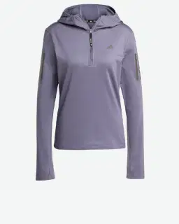 sweat-shirt adidas à capuche demi-zip own the run winterized Femme – 4/4