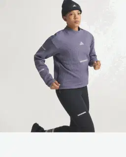 sweat-shirt adidas ras-du-cou de running adi365 climawarm+ Femme – 1/4