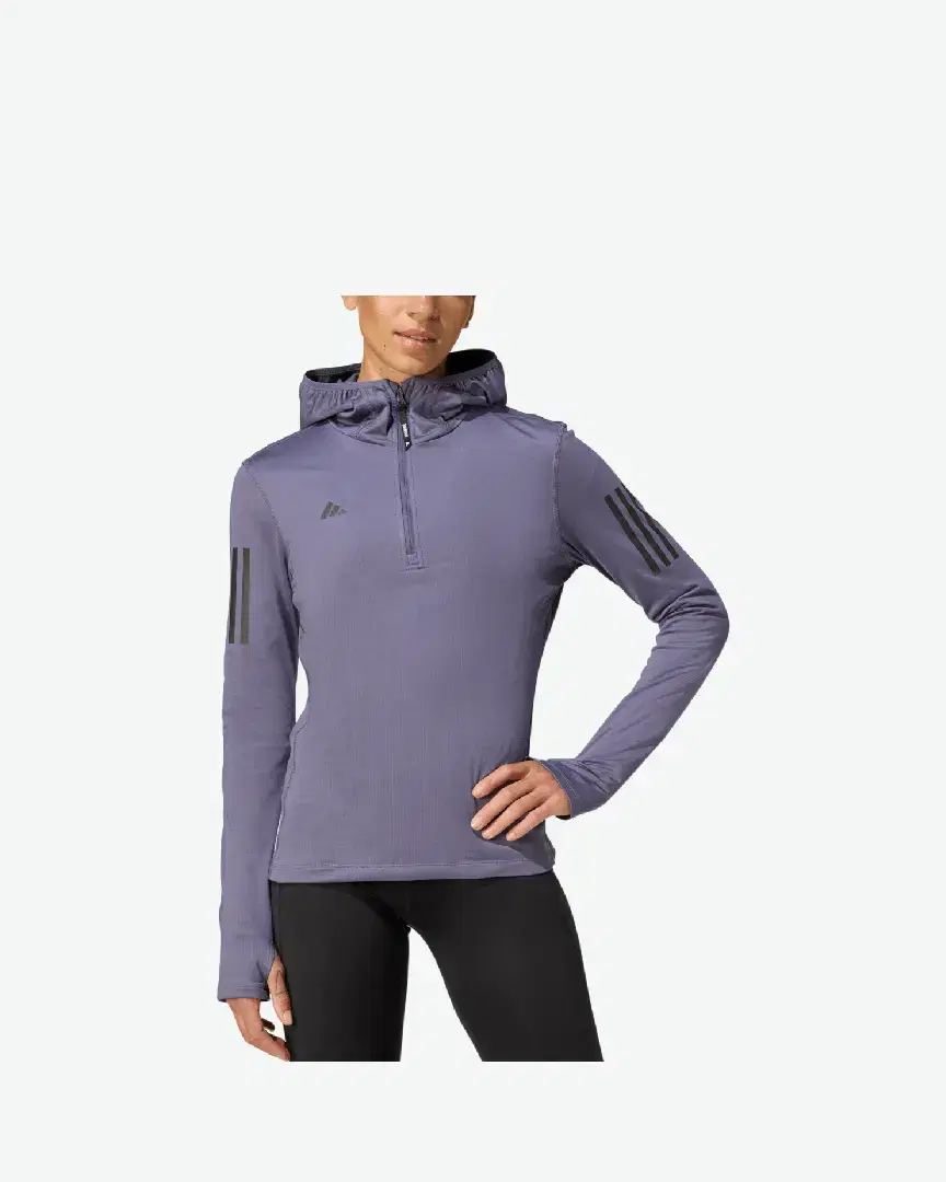 Sweatshirt À Capuche Adidas Own The Run W - Women (20) au meilleur prix !