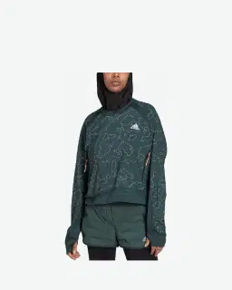 Sweatshirt adidas XCITY COVER UP Femme – 1/2
