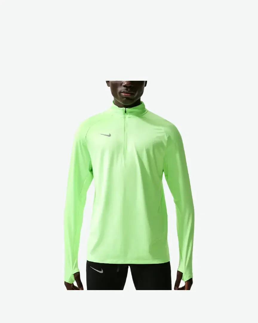 Tee-shirt d'hiver à demi-zip Therma-FIT Repel Nike Stride Homme