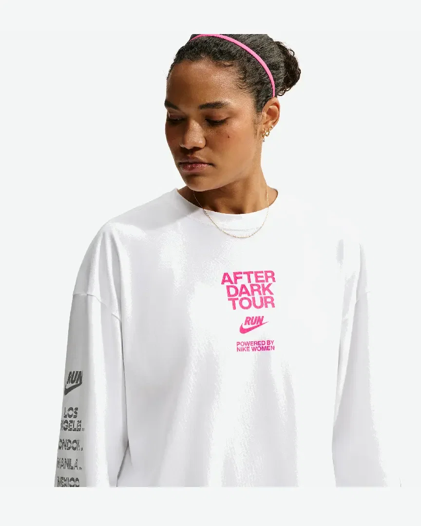 T-Shirt À Manches Longues Dri-Fit Nike After Dark Tour W