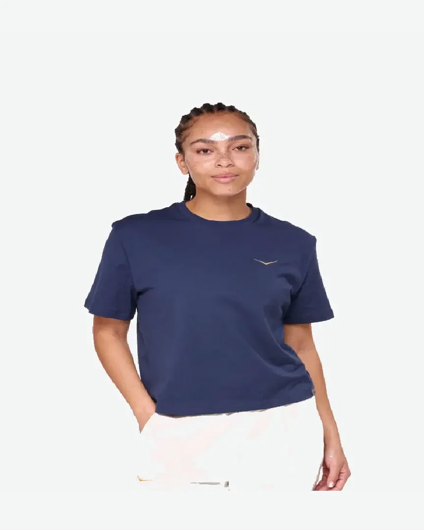 t-shirt à motif team hoka Femme