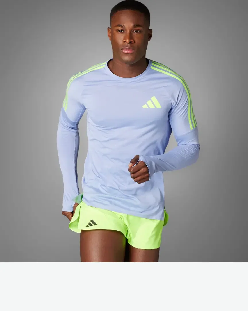 t-shirt adidas à manches longues de running adizero Femme