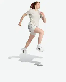 t-shirt adidas chiné own the run Femme – 3/4