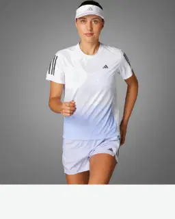 t-shirt adidas colorblock own the run climacool Femme – 1/4
