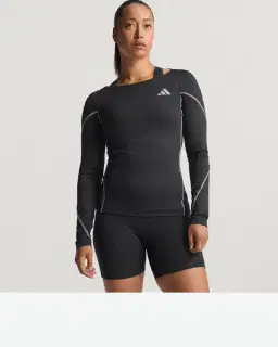 t-shirt adidas à manches longues de running adizero Femme – 1/4