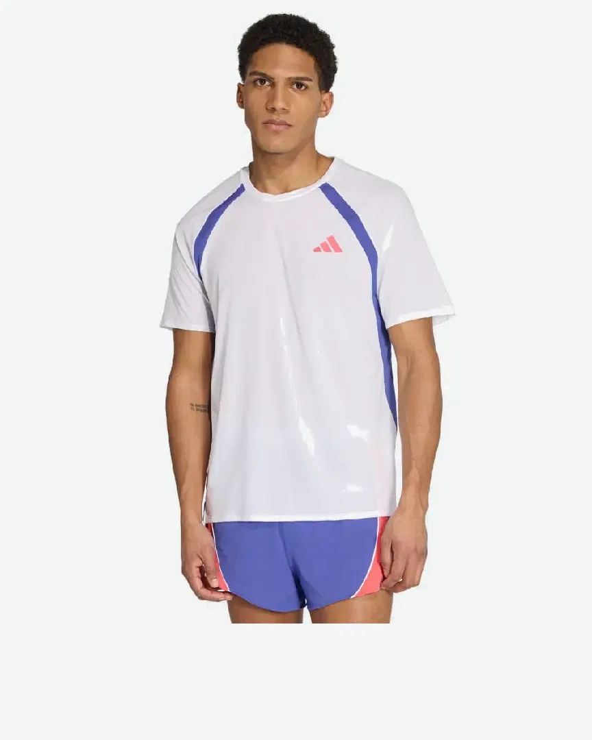 t-shirt adidas de running adizero archive Homme