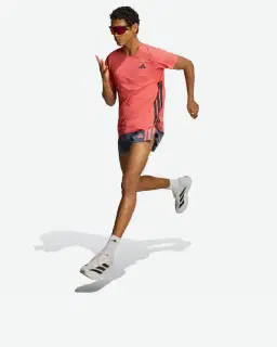 t-shirt adidas de running adizero Homme – 3/4