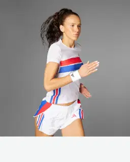 t-shirt adidas de running adizero Homme – 1/4