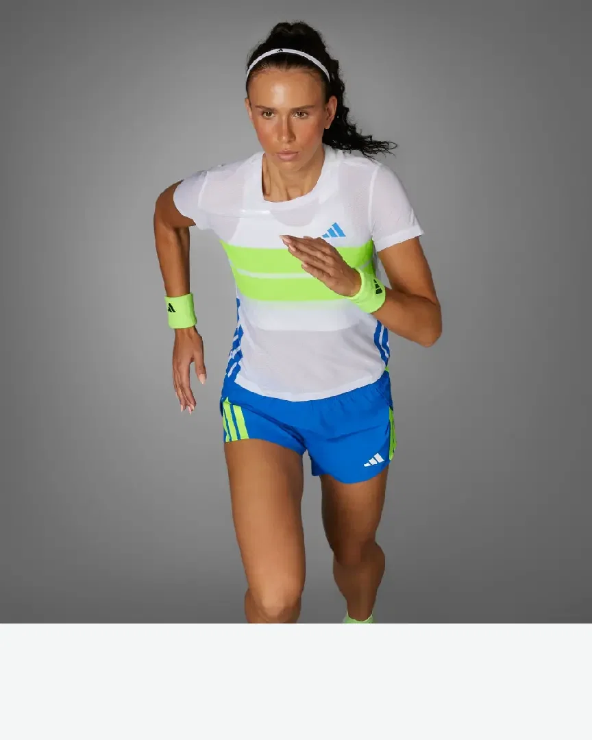 t-shirt adidas de running adizero Homme