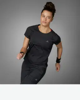 t-shirt adidas de running adizero Homme – 1/4