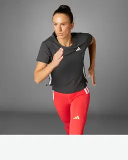 t-shirt adidas de running adizero Homme – 1/4