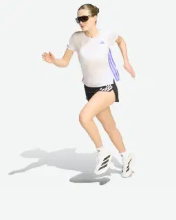 t-shirt adidas de running adizero Homme – 3/4