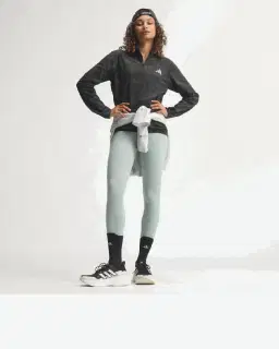 t-shirt adidas de running demi-zip adi365 Femme – 3/4