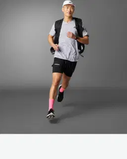 t-shirt adidas de running technique ultimate heat rdy Homme – 3/4