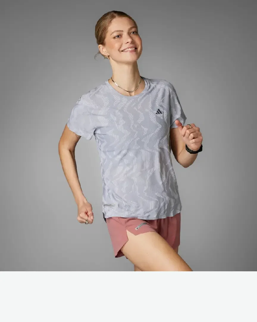 t-shirt adidas de running technique ultimate heat rdy Homme