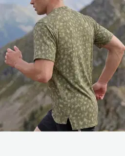 t-shirt adidas de trail imprimé climacool+ terrex xploric Homme – 4/4