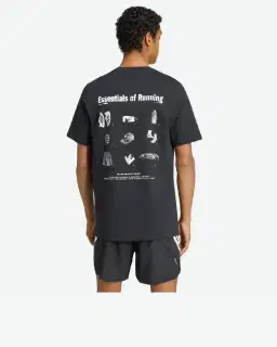 t-shirt adidas graphique run essentials Homme – 2/4