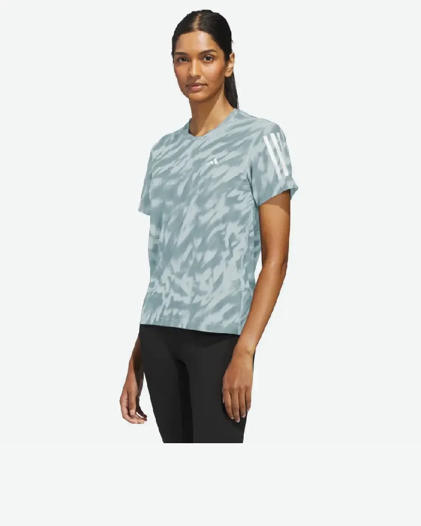 t-shirt adidas imprimé intégral own the run Femme