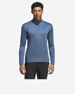 t-shirt adidas manches longues à demi-zip terrex multi Homme – 1/4