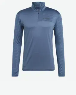 t-shirt adidas manches longues à demi-zip terrex multi Homme – 4/4