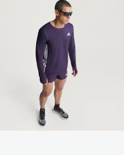 t-shirt adidas à manches longues de running adizero Femme – 1/4