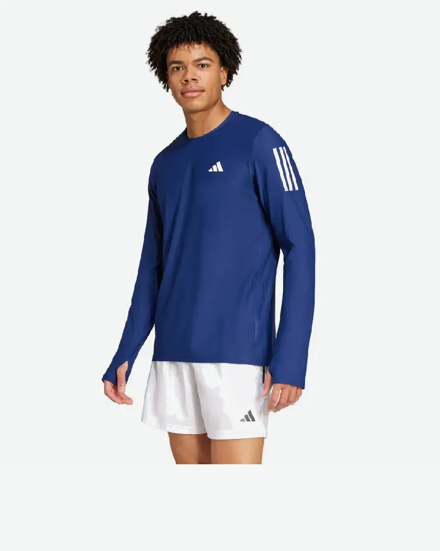 t-shirt adidas manches longues own the run Homme