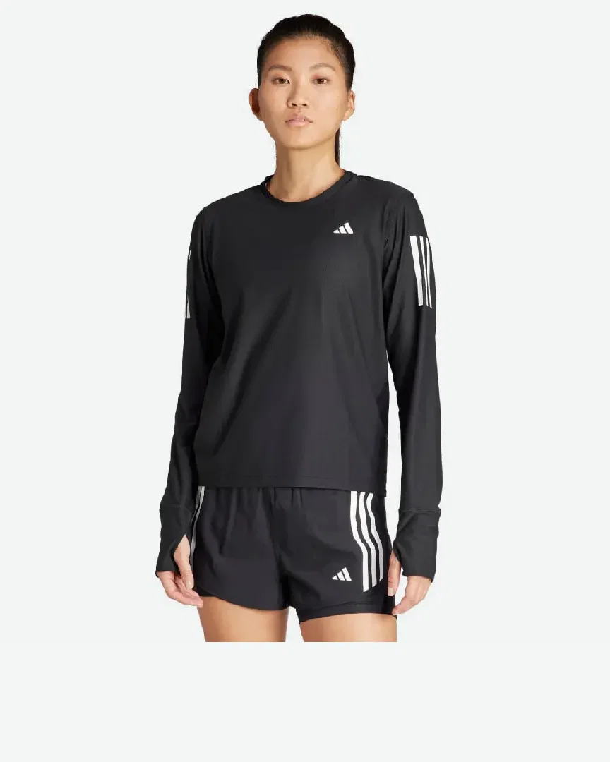 t-shirt adidas manches longues own the run Femme